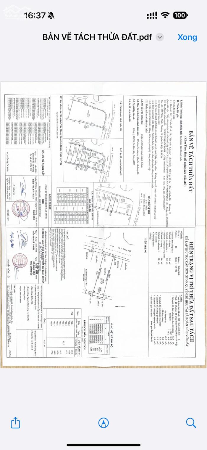 Hình ảnh Đất phô lô khu đồng bộ xây siêu phẩm Khu 435 Thống Nhất 0