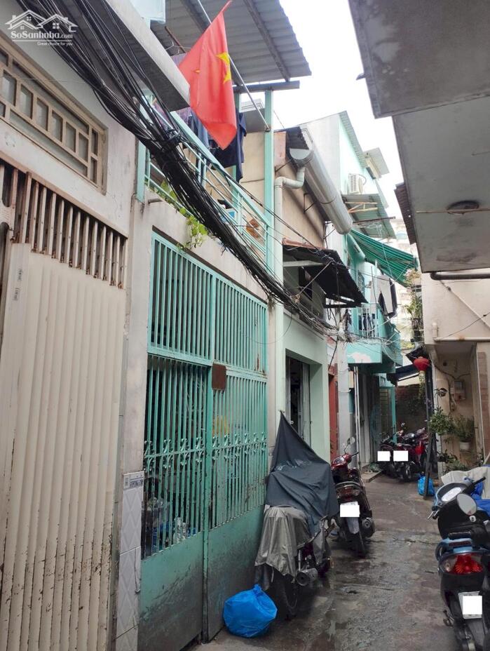 Hình ảnh CHO THUÊ NHÀ NGUYÊN CĂN 1 TRỆT 1 LẦU 40M2, 1 BAN CÔNG + ĐÃ NGĂN 3 PHÒNG NGỦ + 1 BẾP + 1 WC 2