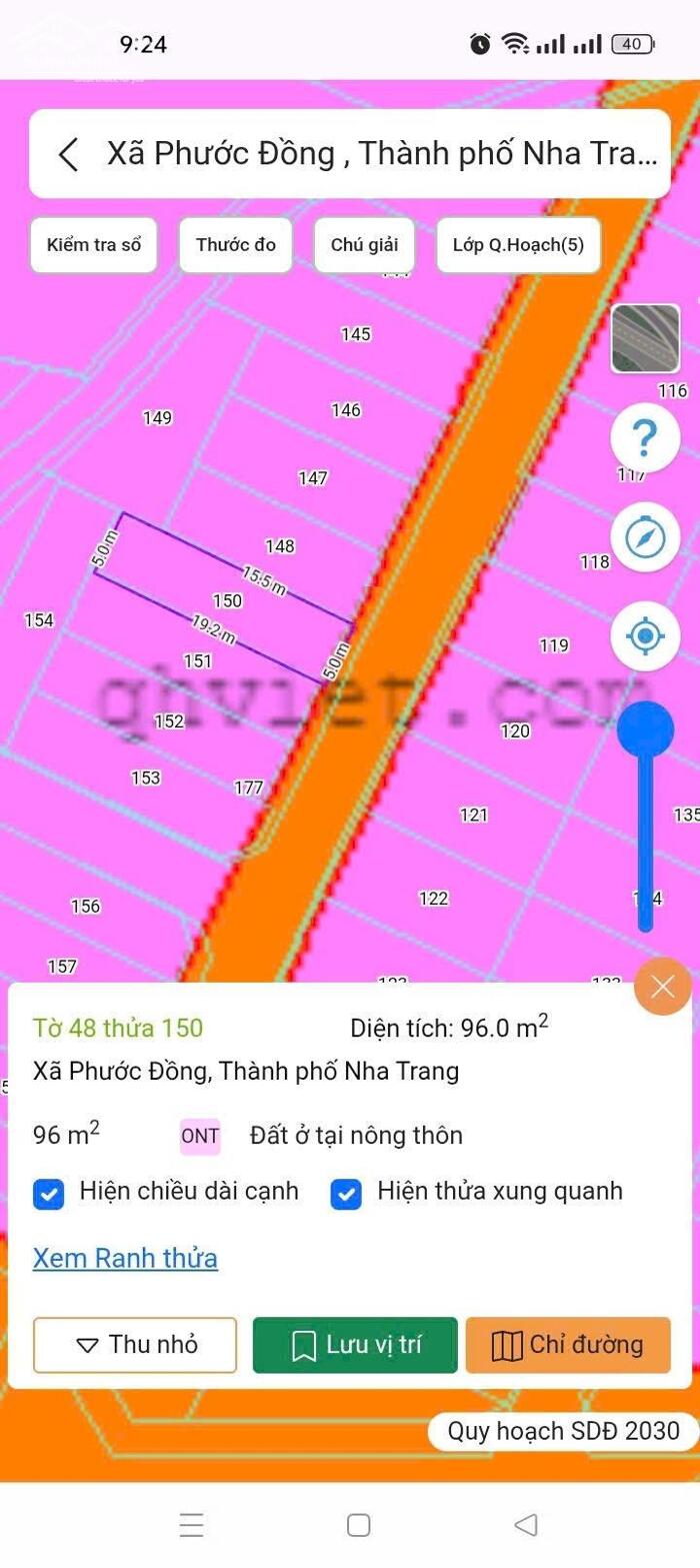 Hình ảnh Bán đất đường ô tô thông Phước Hạ Phường Nam Nha Trang 1