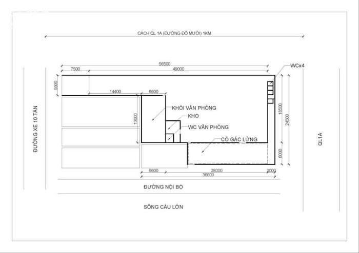 Hình ảnh Cho thuê nhà xưởng 1000m2 An Phú Đông 3 Quận 12 6