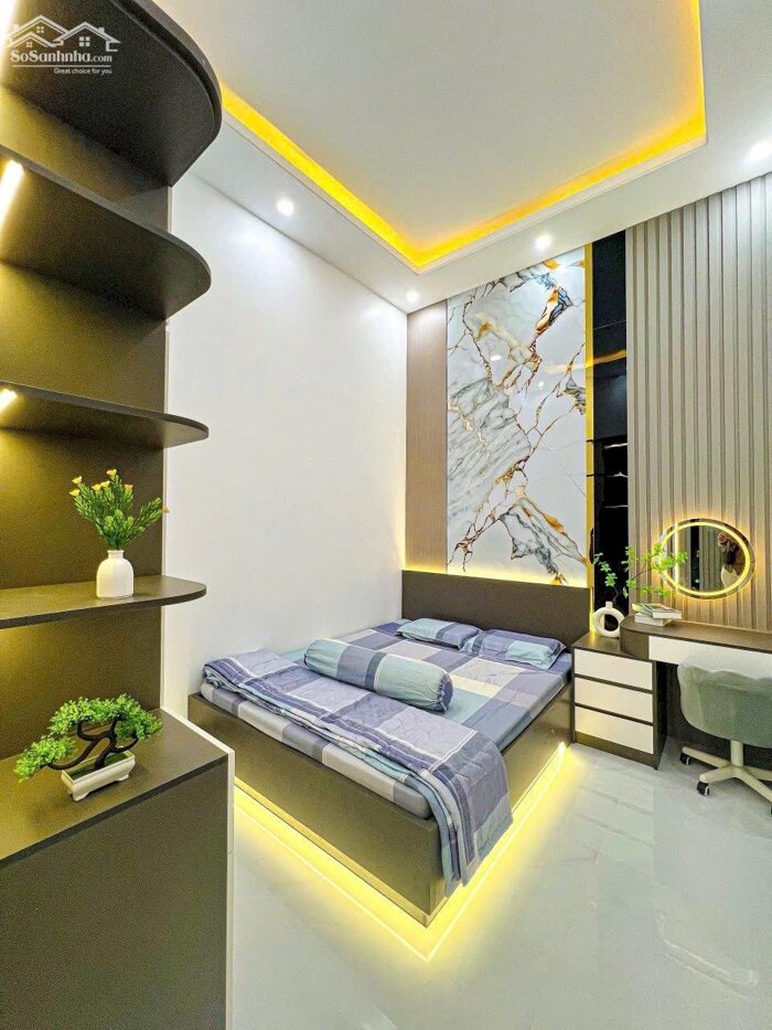 Hình ảnh 5 tỷ 890 - BÁN NHÀ 3 TẦNG (MỚI XÂY 100%) Số 140 ĐƯỜNG D4, KDC HỒNG LOAN 10