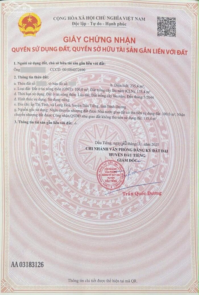 Hình ảnh Đất mặt tiền đường tỉnh ĐT750 nằm sát KCN 4