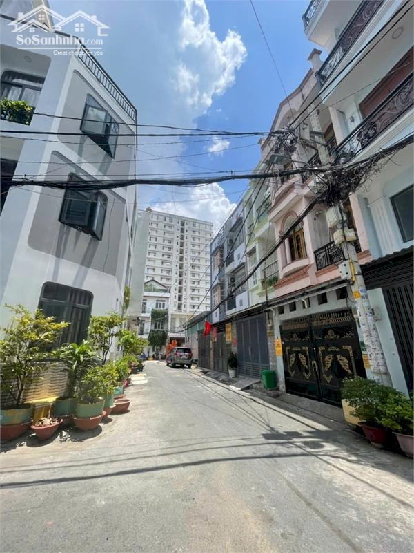 Hình ảnh Bán nhà 4x14m, 4 Tầng – Hẻm 6m Tân Hương, sát chợ Tân Hương, Tân Phú -- chỉ 7.6 tỷ 1