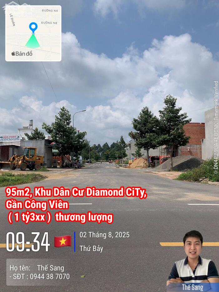 Hình ảnh Bán Đất Trảng Bom 95m2,Sổ Riêng Thổ Cư 100% ( Bao Sang Tên ) 1