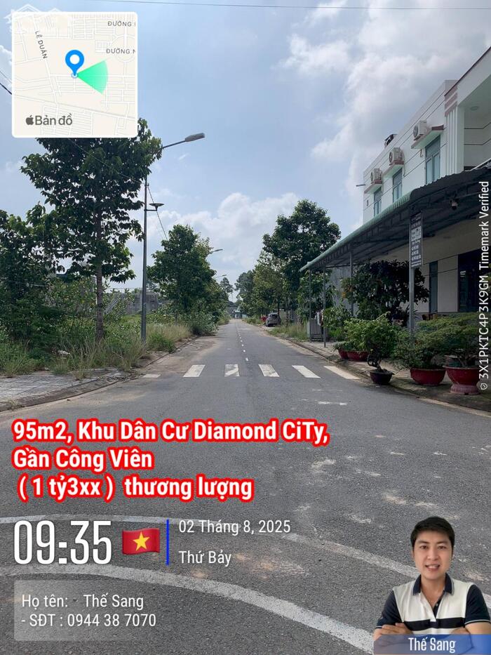 Hình ảnh Bán Đất Trảng Bom 95m2,Sổ Riêng Thổ Cư 100% ( Bao Sang Tên ) 2