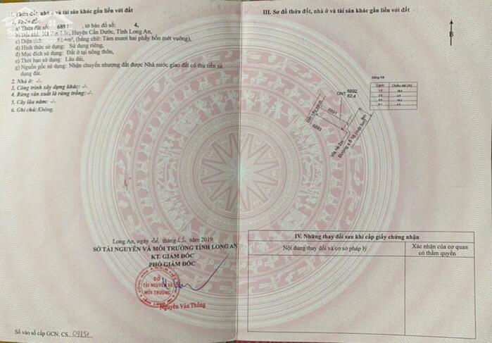 Hình ảnh Đất nền rẻ 82m2 kdc Tân Lân 5 HIỆP bán lỗ 700tr 4