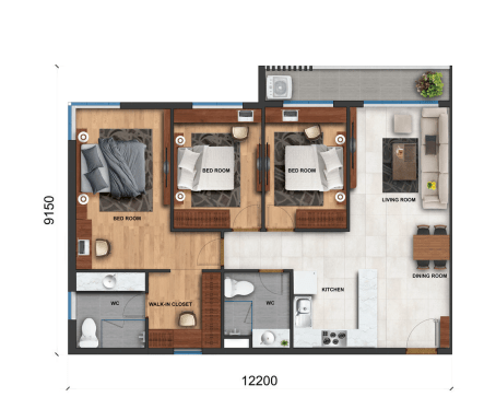 Hình ảnh Căn Hộ Jamila Khang Điền: Góc sống lý tưởng cho gia đình, view triệu đô, giá tốt nhất 2