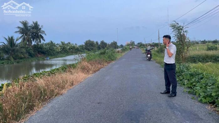 Hình ảnh 2 công đất mặt tiền đường TL871C gần biển Rạch Bùn, Tân Điền, Gò Công Đông, TG 1