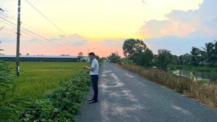 Hình ảnh 2 công đất mặt tiền đường TL871C gần biển Rạch Bùn, Tân Điền, Gò Công Đông, TG 2