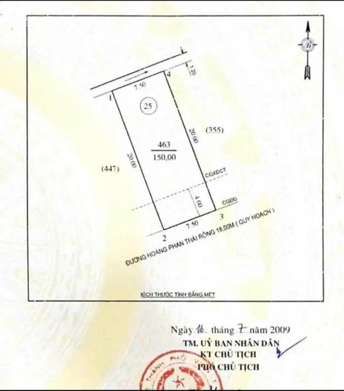 Hình ảnh Bán 150m2 đất đẹp mặt đường Hoàng Phan Thái - Nghi Phú, TP Vinh 4