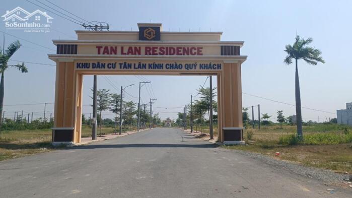 Hình ảnh Hàng ngộp bank bán gấp 2 nền liền kề 64m2 kdc Tân Lân Residence 650tr/nền 0