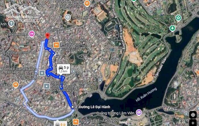 Hình ảnh Bán đất mặt tiền Tô Ngọc Vân, Phường 2, TP. Đà Lạt – Vị trí kinh doanh sầm uất, nở hậu đẹp 5