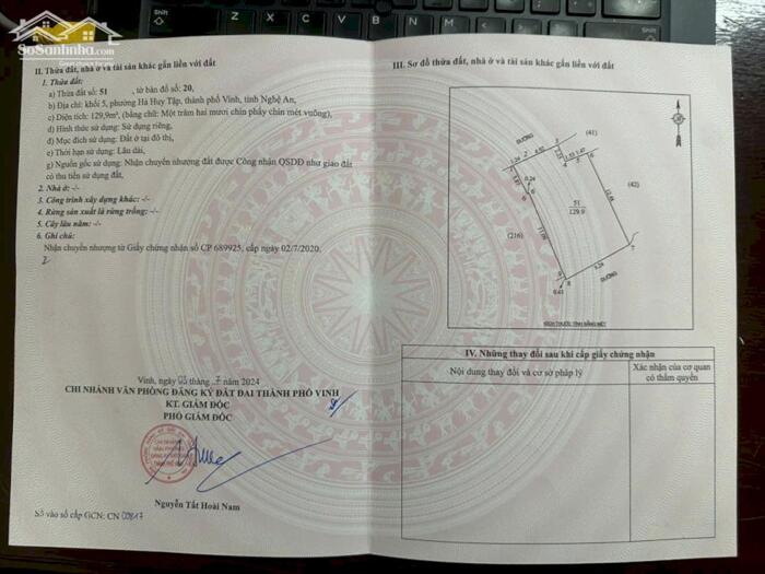 Hình ảnh CẦN BÁN TÒA NHÀ 6 TẦNG - TRUNG TÂM TP VINH - CHỈ VIỆC CHO THUÊ LUÔN 0