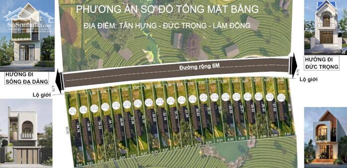 Hình ảnh Đức Trọng-Lâm Đồng đất full thổ cư mặt tiền đường bê tông rộng 6m giá chỉ 490tr/lô 0