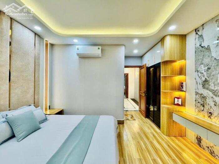 Hình ảnh Chỉ 14.9 tỷ có nhà đẹp 6 lầu khu phân lô ngang 4.2m HXT thông Nguyễn Oanh 72m2 tặng T.máy 9