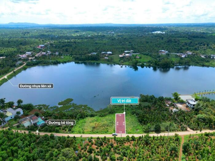 Hình ảnh Cưkuin- Đắk Lắk đất giáp hồ tự nhiên lại sẵn thổ cư kdc đông đường bêtông tới đất chỉ 4xxtr 2