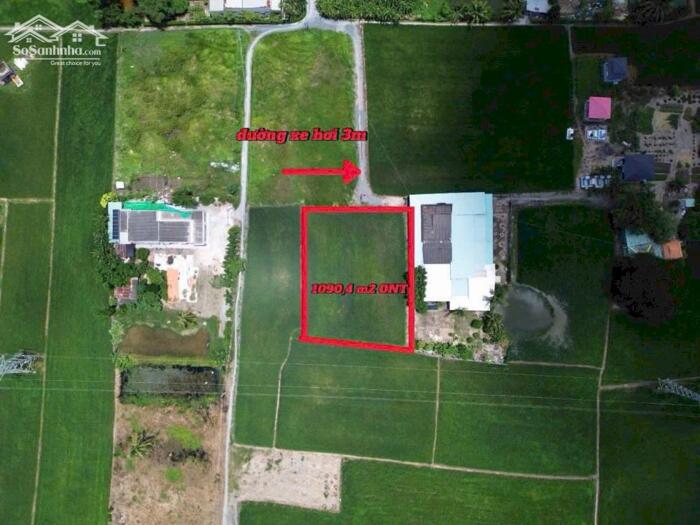 Hình ảnh Đất full thổ 1090m2 mt xe hơi xã Tân Lân giá bao rẻ đầu tư 2 tỏi 750tr 1