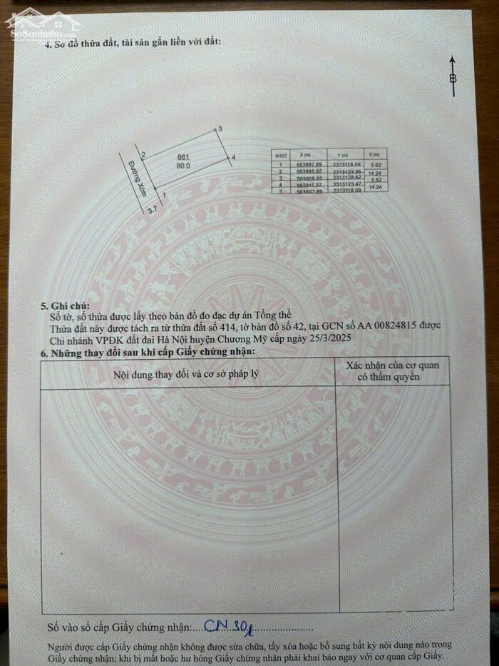 Hình ảnh BÁN MẢNH ĐẤT ĐẸP 80m² LÀN 2 QUỐC LỘ 6 – ĐÔNG SƠN, CHƯƠNG MỸ 3