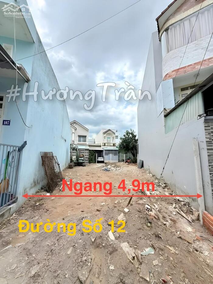 Hình ảnh BÁN NỀN BIỆT THỰ 2 MẶT TIỀN (trước sau) Đường Số 12 và 12A, KDC CỒN KHƯƠNG 1