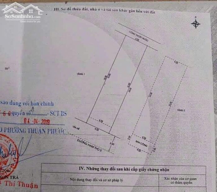Hình ảnh Chính chủ bán nhà 2 tầng mặt tiền đường 5m5 Nam Thọ 5 , Phường Sơn Trà ( CÁCH BIỂN 400M ) ⭐⭐⭐⭐ 1