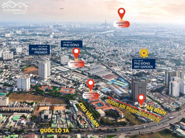 Hình ảnh Duplex thông tầng, trần cao 6m - Phú Đông Sky Garden, 3PN - 2WC, SD 124m2, giá 4 tỷ 550 Full 102% 0