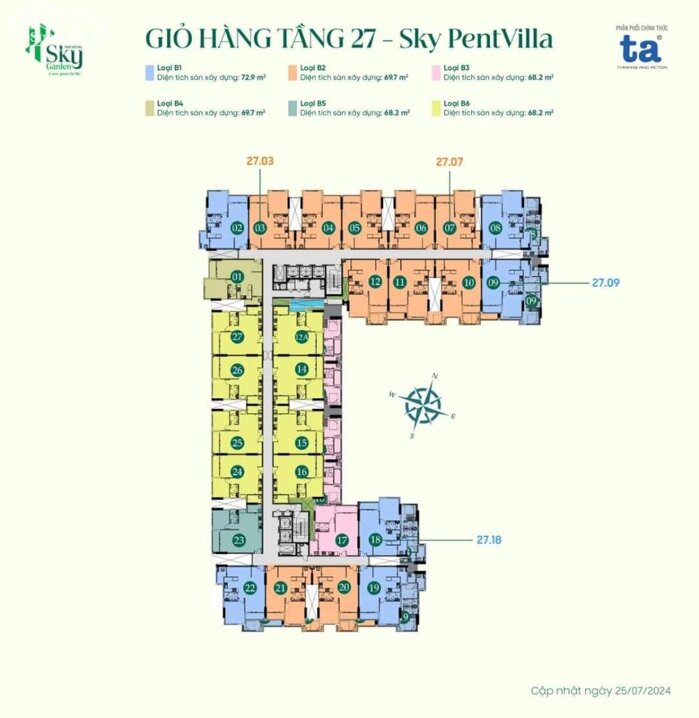 Hình ảnh Duplex thông tầng, trần cao 6m - Phú Đông Sky Garden, 3PN - 2WC, SD 124m2, giá 4 tỷ 550 Full 102% 2