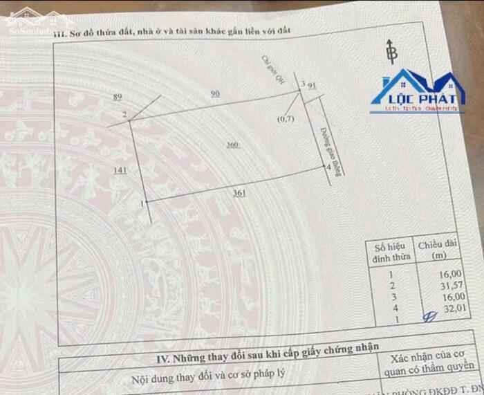 Hình ảnh Bán lô đất biệt thự trung tâm Biên Hòa 508m² giá chỉ 2,25 tỷ 2