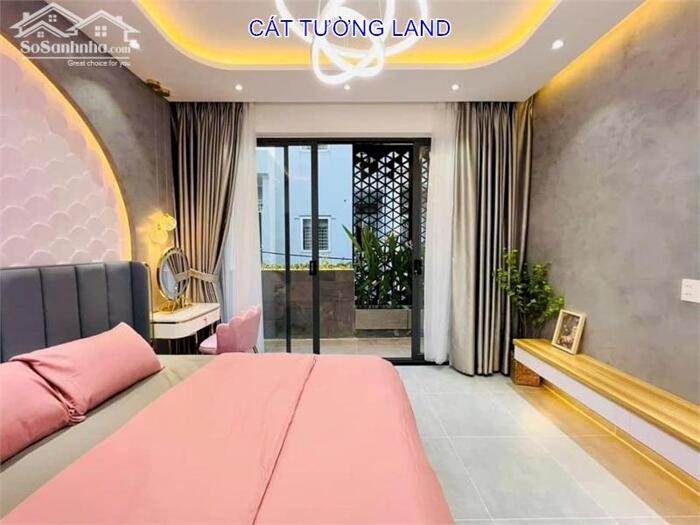 Hình ảnh Bán nhà 4 Tầng -- Hẻm 6m Phan Huy Ích, P.14, Gò Vấp -- Sát Kênh Tham Lương -- Chỉ 7.6 tỷ 6