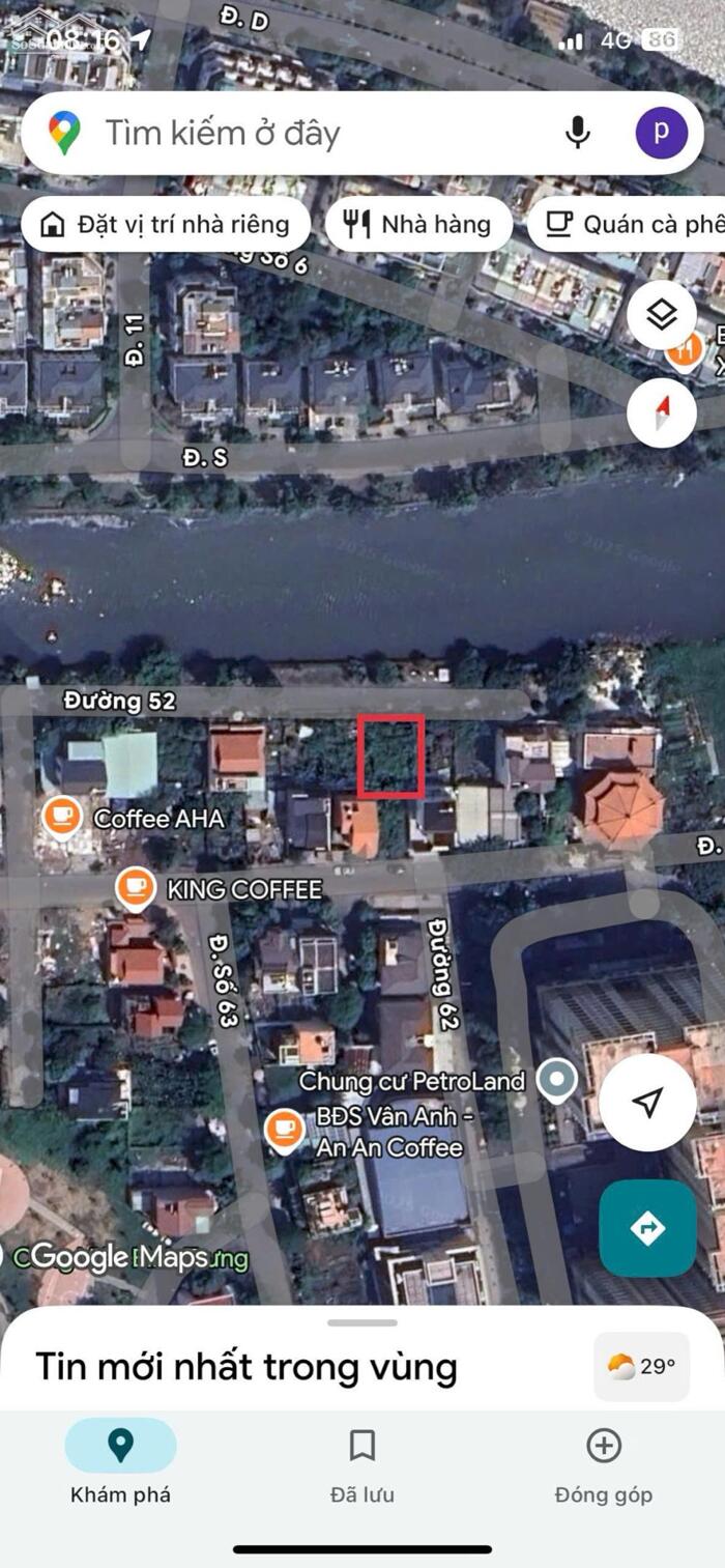 Hình ảnh Bán Đất Biệt Thự View Sông Quận 2 DT:155m2 (10mx15,5m) GPXD Hầm 4 Tầng-Giá 23 tỷ TL 4