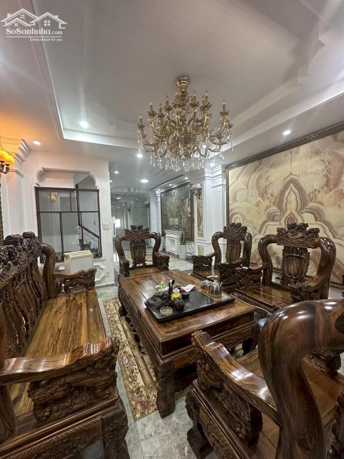 Hình ảnh Bán nhà phố hẻm 497/ Phan Văn Trị 6 lầu ngang 5m 90m2 tiện làm VP view Emart chỉ 17.3 tỷ. 2