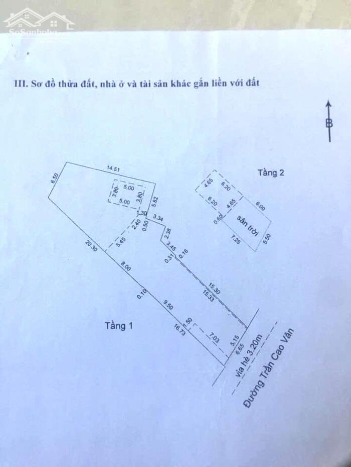 Hình ảnh Chính chủ gửi bán nhà mặt tiền Trần Cao Vân,P Thanh Khê, Đà Nẵng. 2