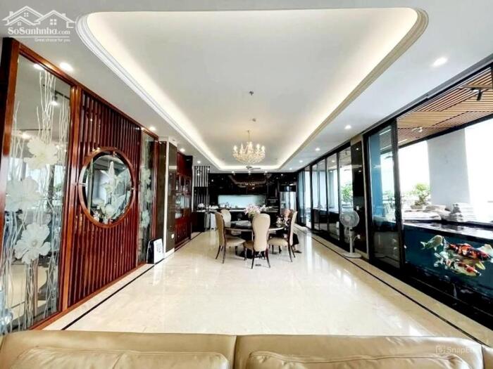 Hình ảnh Đỉnh Cao Sống Thượng Lưu - Penthouse 500m² Aqua Central Trúc Bạch, Giá 105 Tỷ 1