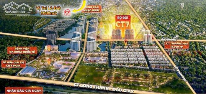 Hình ảnh BDS HVL Mình có lô đất 1000m² Nở Hậu siêu đẹp ngay trung tâm mới TPHCM, cạnh khu The Global City – vị trí gần sông rất đẹp, 0