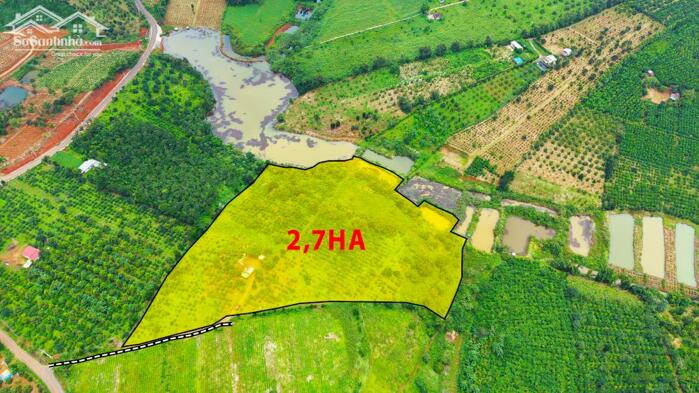 Hình ảnh Rẫy giá rẻ, view hồ đẹp, bằng như sân bóng tại phường Bắc Gia Nghĩa 0