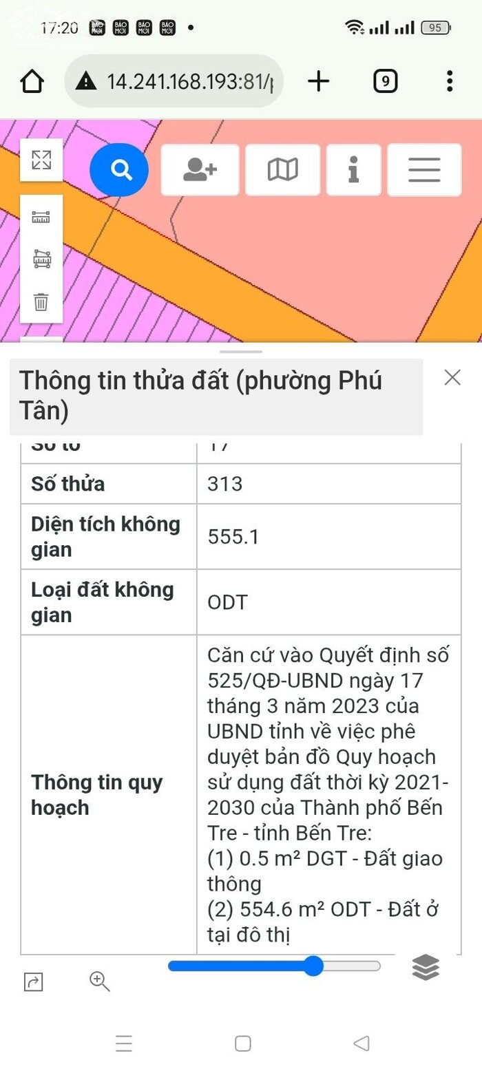 Hình ảnh BÁN NỀN GỐC 555m2 ODT + NHÀ CẤP III 478m2 ĐÃ HOÀN CÔNG, 2 MẶT TIỀN ĐƯỜNG 10M VÀ 4M Khu dân cư Chợ Chùa - Phường Phú Tân - TP.Bến Tre (Này là Vĩnh Long) - 26Tỷ 16
