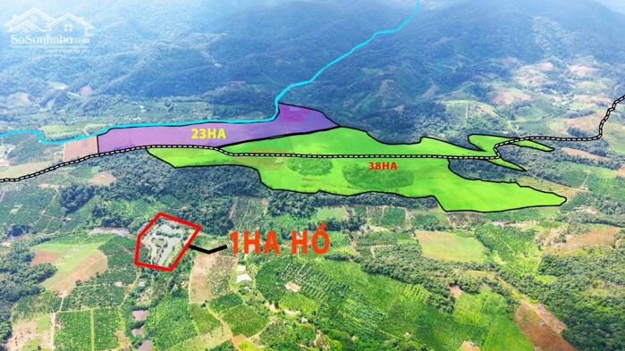 Hình ảnh 45ha đất bằng sổ đủ điện 3pha, nước thoải mái tại xã Đức Hòa Lâm Đồng 0