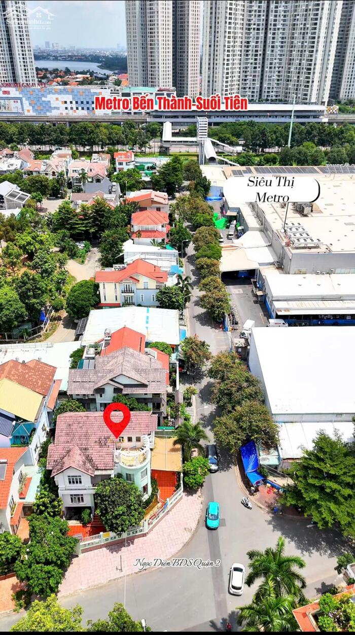 Hình ảnh Biệt Thự Hầm 3 Tầng 377m2(20x20) Góc 2 Mặt Tiền Dương Văn APAK,Quận 2 2