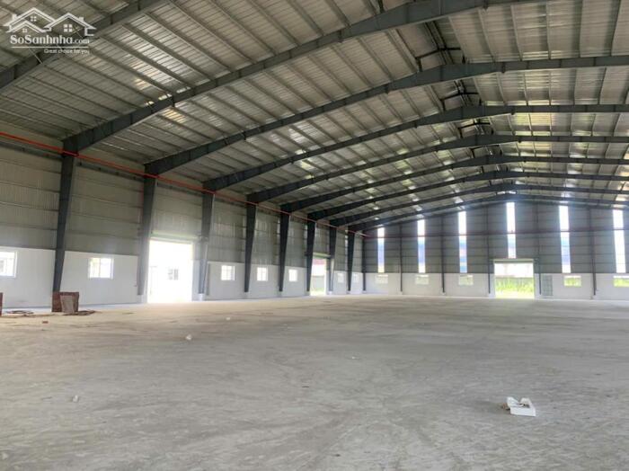 Hình ảnh https://khoxuongmiennam.com.vn/ Cho thuê Kho Xưởng 5.000m2 KCN Bến Lức, Long An. Hệ thống PCCC tự động. 0