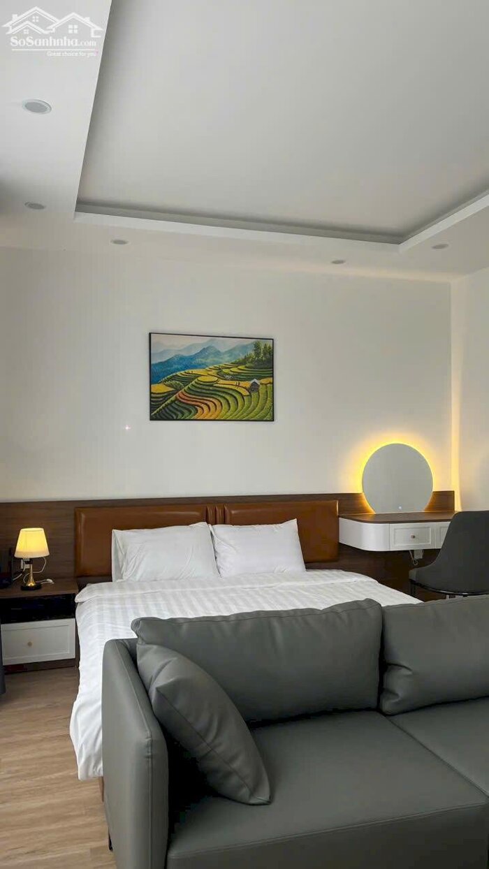 Hình ảnh Cho thuê căn hộ 1 ngủ tách bếp (60m2) phố Văn Cao. 1