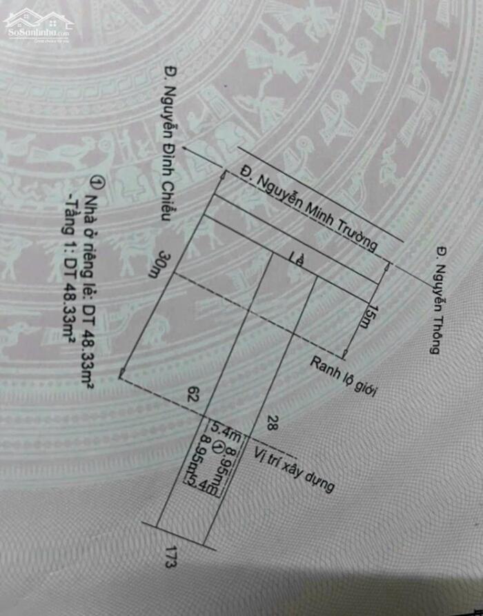 Hình ảnh 7×39,3 nhà Mt Nguyễn Minh Trường P3 TP Tân An 3