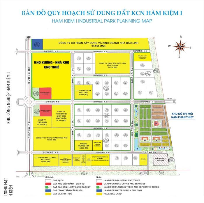 Hình ảnh Cho thuê kho bãi xưởng và đất khu công nghiệp Hàm Kiệm , Mặt tiền Quốc lộ 1A thuận tiện di chuyển 3