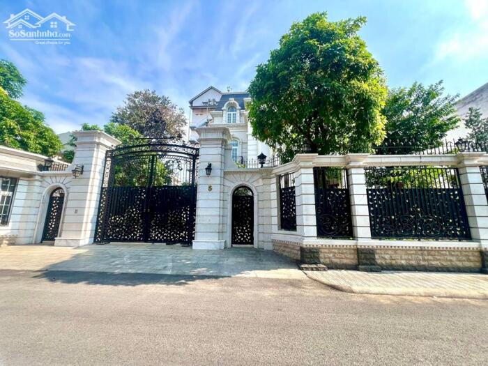 Hình ảnh Siêu Biệt Thự 1032m2(34mx30m) Mặt Tiền Đặng Hữu Phổ,Thảo Điền-1 Hầm 4 Tầng-Giá 600 Tỷ TL 1