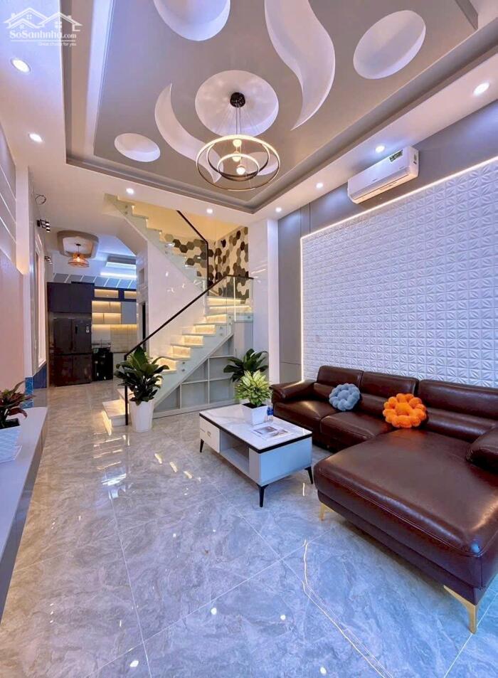 Hình ảnh BÁN NHÀ 4 TẦNG MỚI XÂY SỐ 69, CĂN KỀ GÓC ĐƯỜNG SỐ 23, KDC THỚI NHỰT 1 12