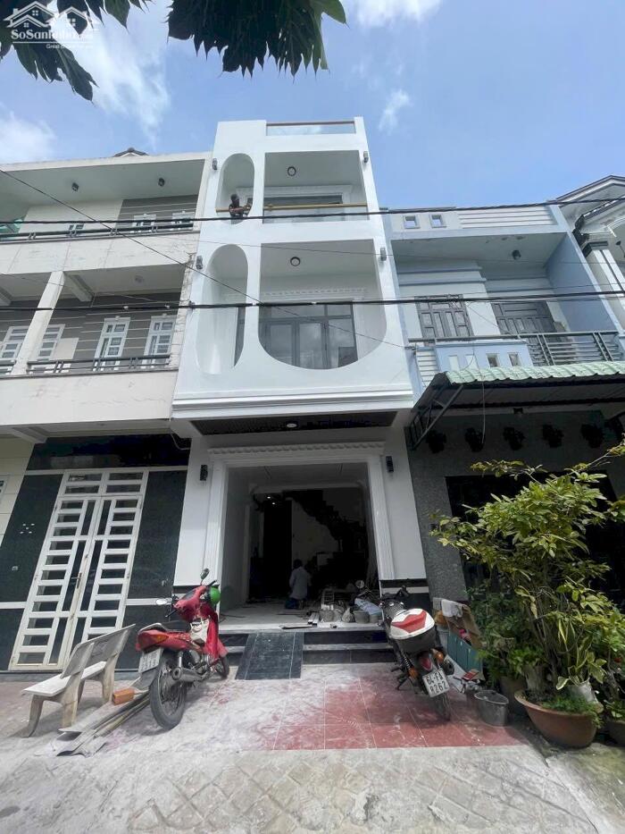 Hình ảnh BÁN NHÀ 4 TẦNG MỚI XÂY SỐ 69, CĂN KỀ GÓC ĐƯỜNG SỐ 23, KDC THỚI NHỰT 1 1