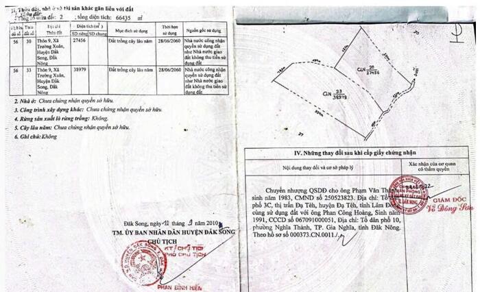 Hình ảnh 13ha đất rẫy cà phê và sầu riêng giá rẻ tại xã Trường Xuân tỉnh Lâm Đồng 2