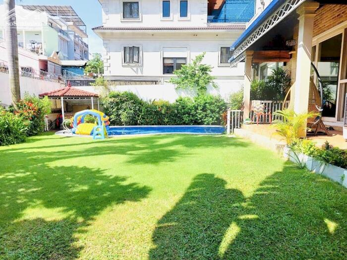 Hình ảnh Bán Biệt Thự Khu Compound Kim Sơn,Thảo Điền DT:557m2(30mx19m) Hồ Bơi+Sân Vườn Đẹp 3