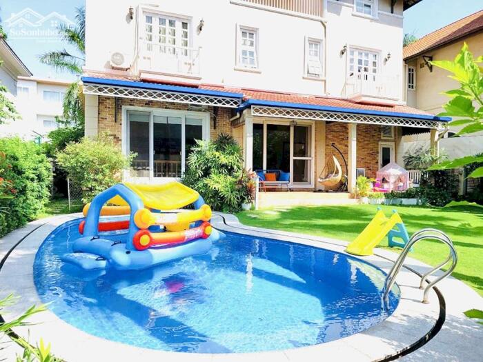 Hình ảnh Bán Biệt Thự Khu Compound Kim Sơn,Thảo Điền DT:557m2(30mx19m) Hồ Bơi+Sân Vườn Đẹp 2