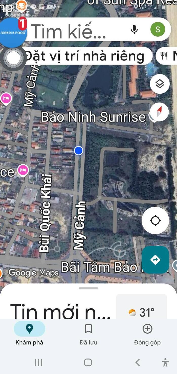 Hình ảnh bán đất đường Mỹ Cảnh Bảo Ninh giá x tỷ, LH 0888964264 0