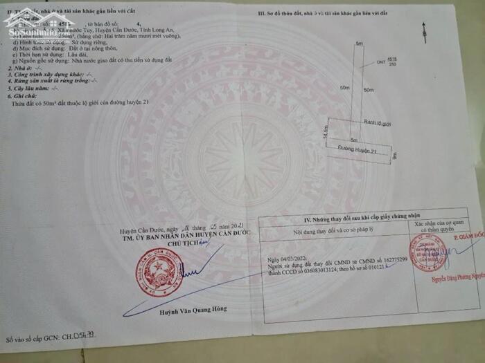 Hình ảnh Đất thổ cư 250m2 mt HL21 mặt tiền nhựa 9 mét giá rẻ đầu tư cho khách mua chỉ 1 tỏi 8 5