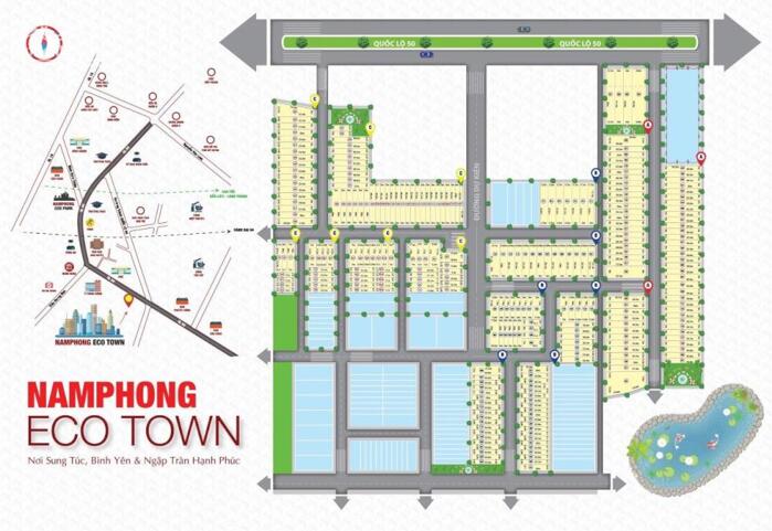 Hình ảnh Chủ cần bán gấp 94m2 nền đẹp kdc Nam Phong Ecotown giá rẻ 890tr 2